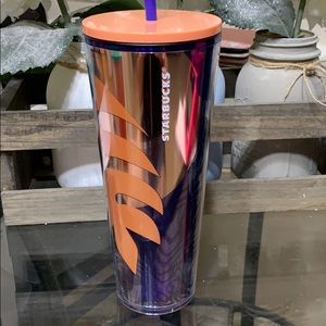 Starbucks limited summer 2020 purple peach leaf
